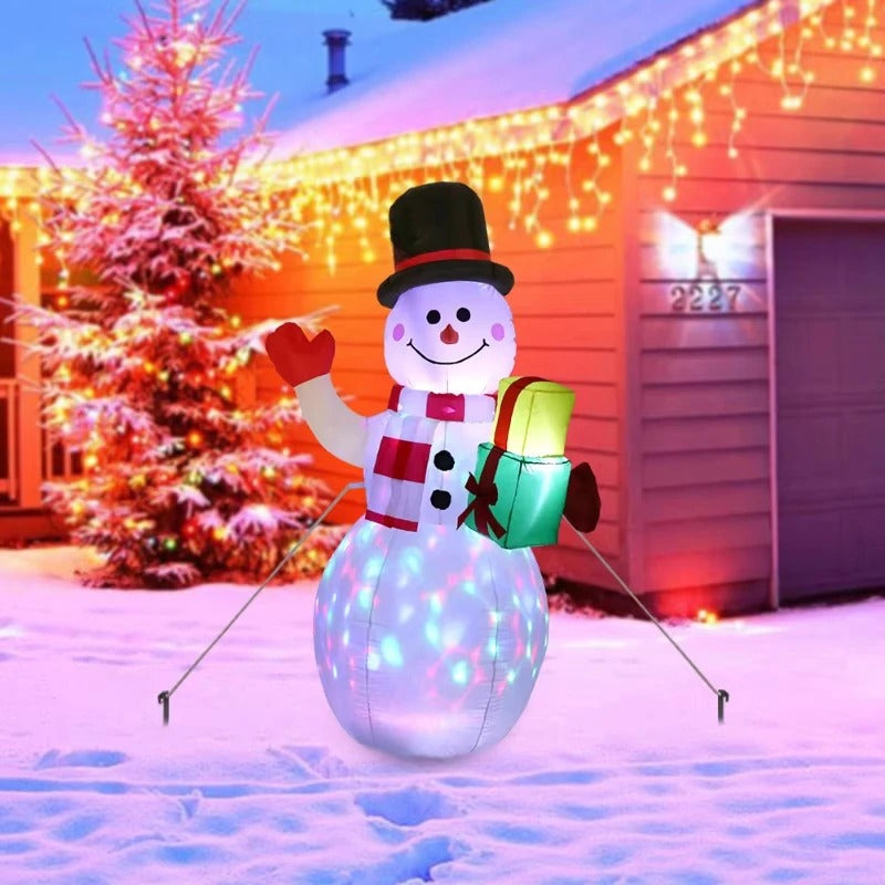 Inflatable Snowman Christmas Decoration